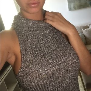 Cowl neck tunic